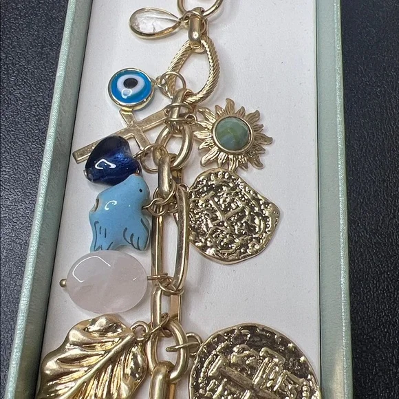 Atterri | Freshwater Pearl Semi Precious Stone Faith Prayer🙏🏽Inspired Bag Charm - Picture 6 of 9